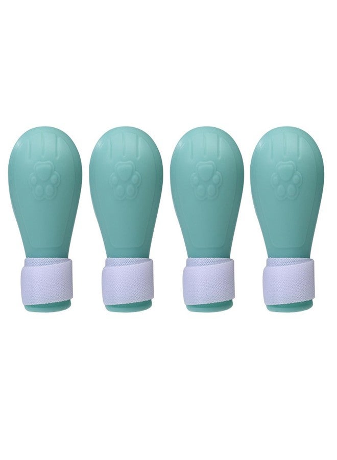 LINYUEARUI 4pcs cat Specific cat Boot Paws Cover Protection paw Shoe paw Wound Boots Silicone Scratch resistants Cats Gloves Shower, Silicone Cats paw Cover, Scratch Resistant, bite resistants - Image 1
